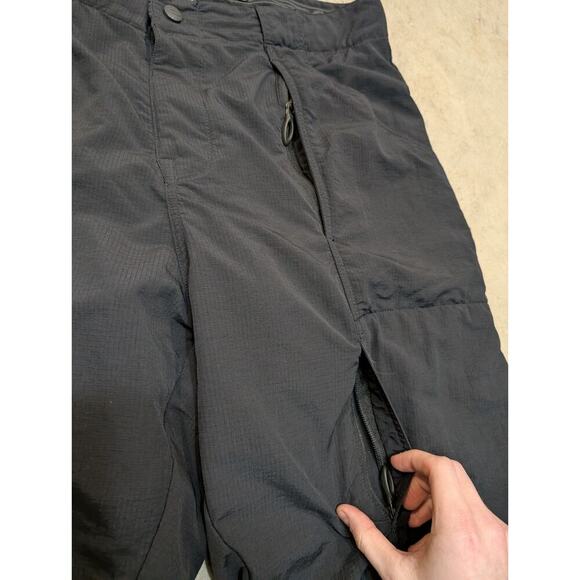 VTG Oakley Software Shorts Mens XXL Technical Multi Pocket Black Black Padded - Picture 3 of 8